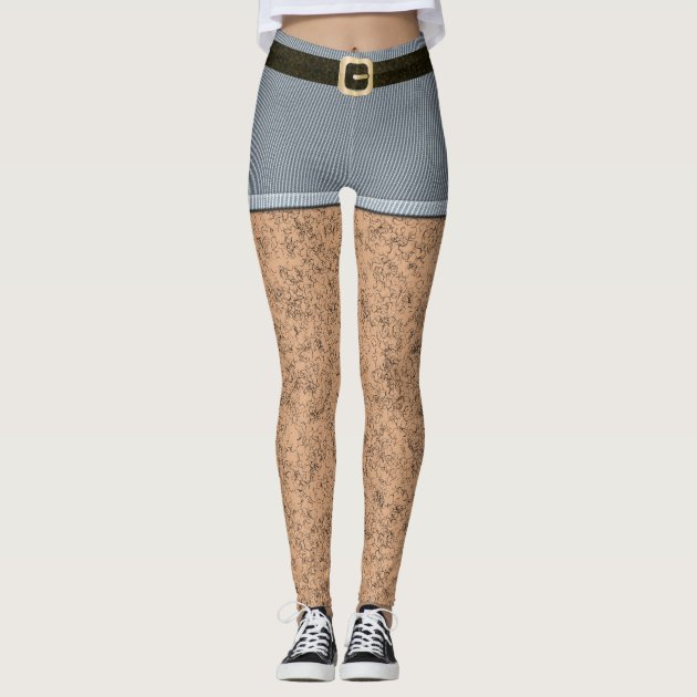 Hairy Legs Leggings | Zazzle.co.uk