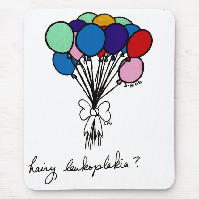 Hairy Leukoplakia mousepad (Front)