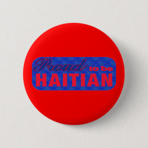haiti013 6 cm round badge