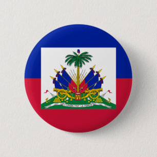 haiti 6 cm round badge