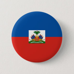 Haiti 6 Cm Round Badge