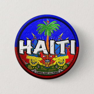 HAITI 6 CM ROUND BADGE