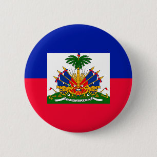 Haiti 6 Cm Round Badge