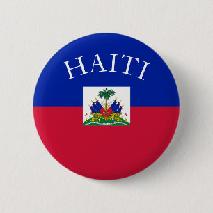 haiti 6 cm round badge