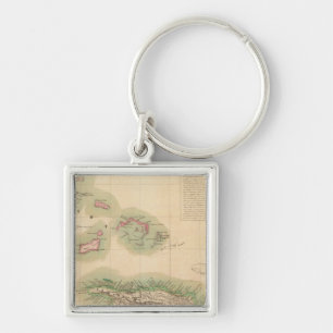 Haiti and Dominican Republic Sep 68 Key Ring