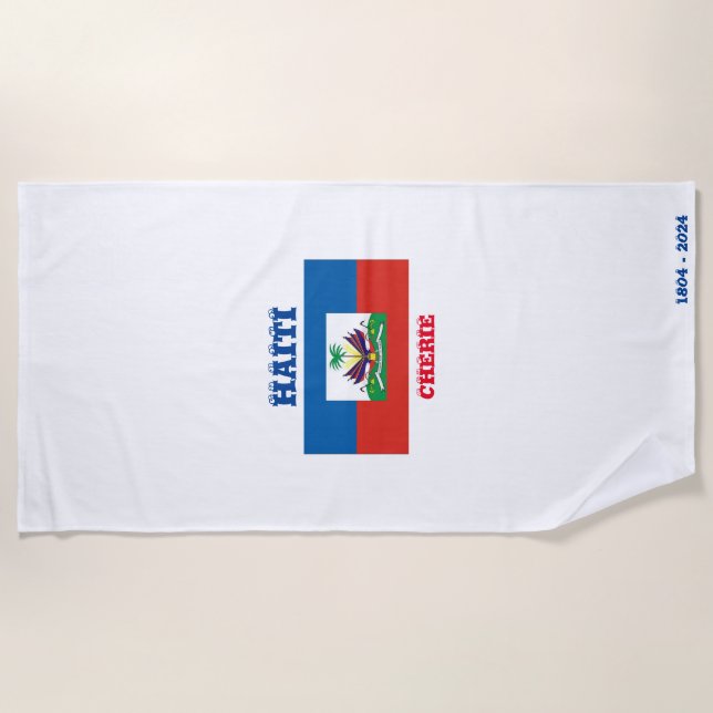 HAITI BEACH TOWEL (Front)