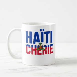 Haiti Chérie - Haitian flag Coffee Mug