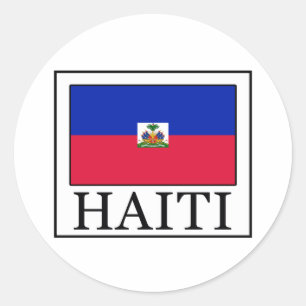 Haiti Classic Round Sticker
