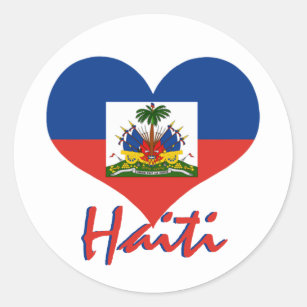 Haiti Classic Round Sticker
