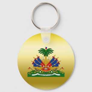 Haiti Coat of Arms Key Ring