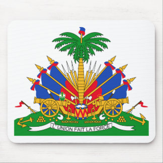 Haiti Coat of Arms Mouse Mat