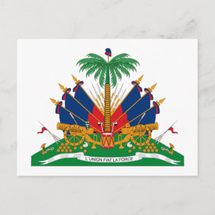 Haiti Coat of Arms Postcard