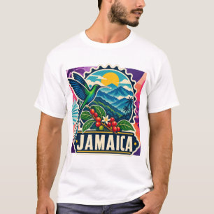 Haiti Contemporary Caribbean Collage T-Shirt