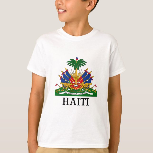 HAITI - emblem/coat of arms/flag/symbol T-Shirt (Front)