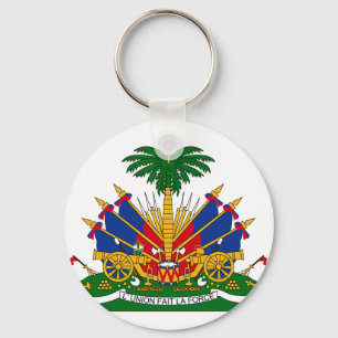 haiti emblem key ring