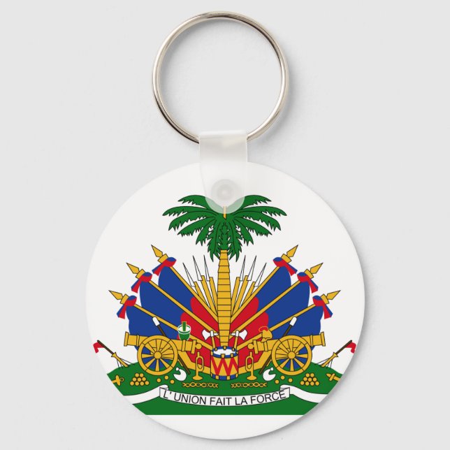 haiti emblem key ring (Front)