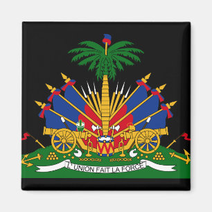 haiti emblem magnet