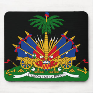 haiti emblem mouse mat