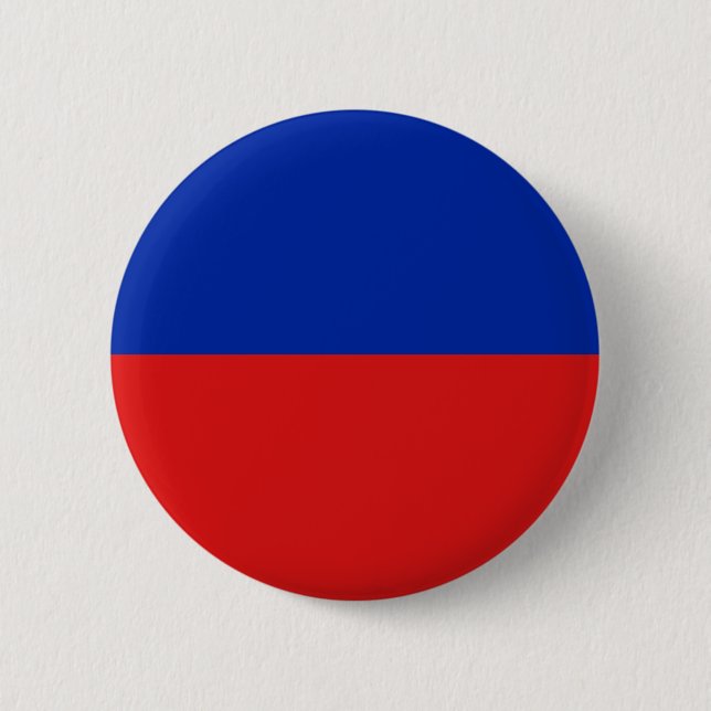 Haiti Fisheye Flag Button (Front)