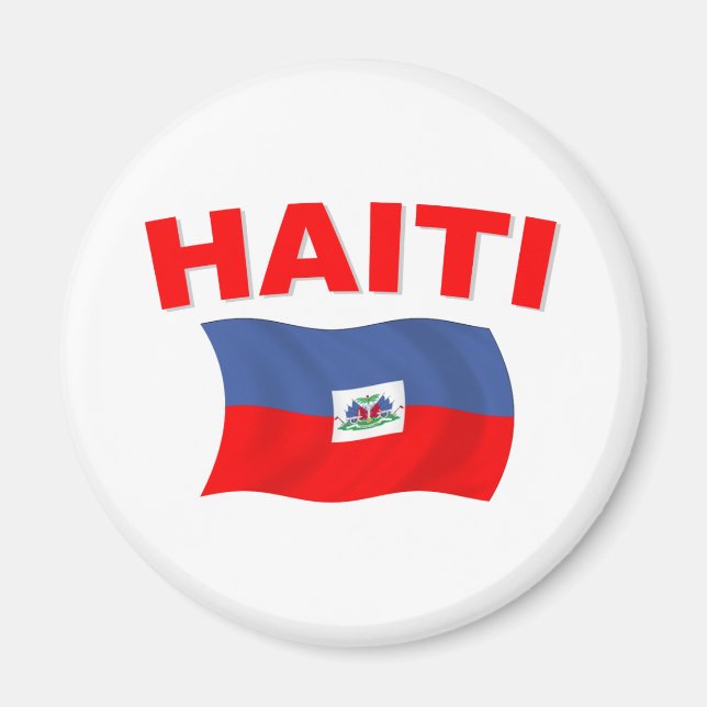 Haiti Flag 3 Magnet (Front)