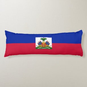 Haiti Flag Body Cushion