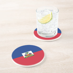 Haiti flag coaster