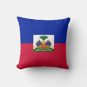 Haiti Flag Cushion