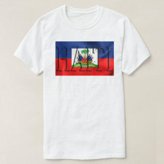 HAITI FLAG Custom Men's Tall Hanes T-Shirt