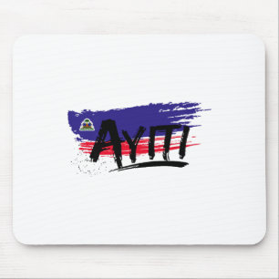 Haiti Flag Day Haitian Pride Independence Celebrat Mouse Mat