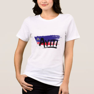 Haiti Flag Day Haitian Pride Independence Celebrat Tri-Blend Shirt