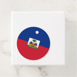 Haiti flag favour tags