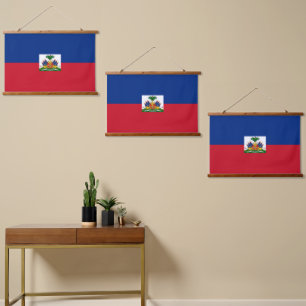 Haiti flag hanging tapestry