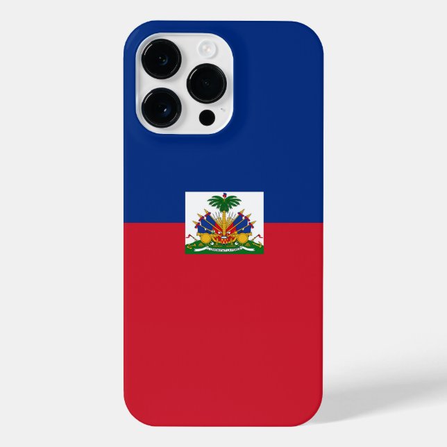 Haiti flag iPhone case (Back)
