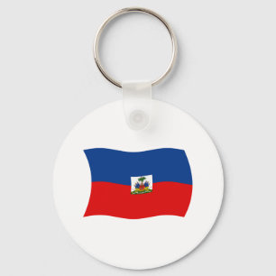 Haiti Flag Keychain