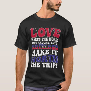 Haiti Flag Men & Women Cute Til Haitians T-Shirt
