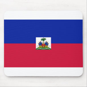 Haiti Flag Mouse Mat
