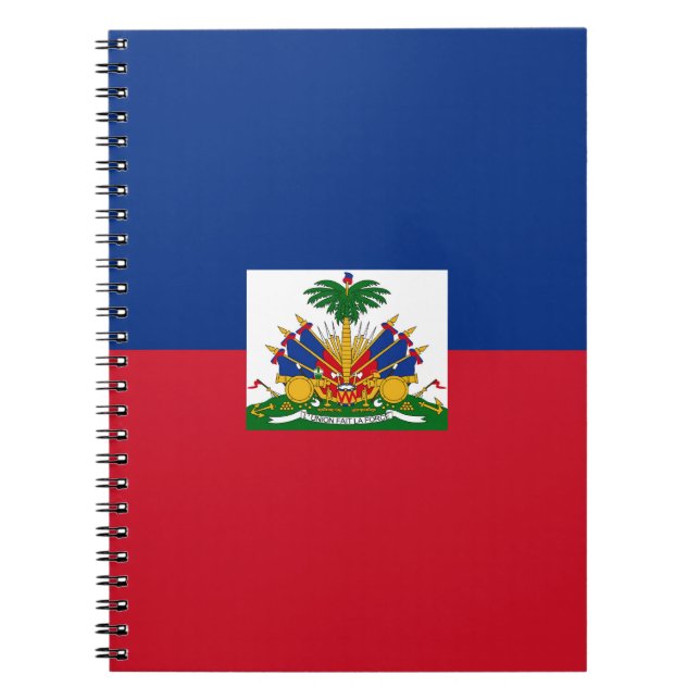 Haiti flag notebook (Front)
