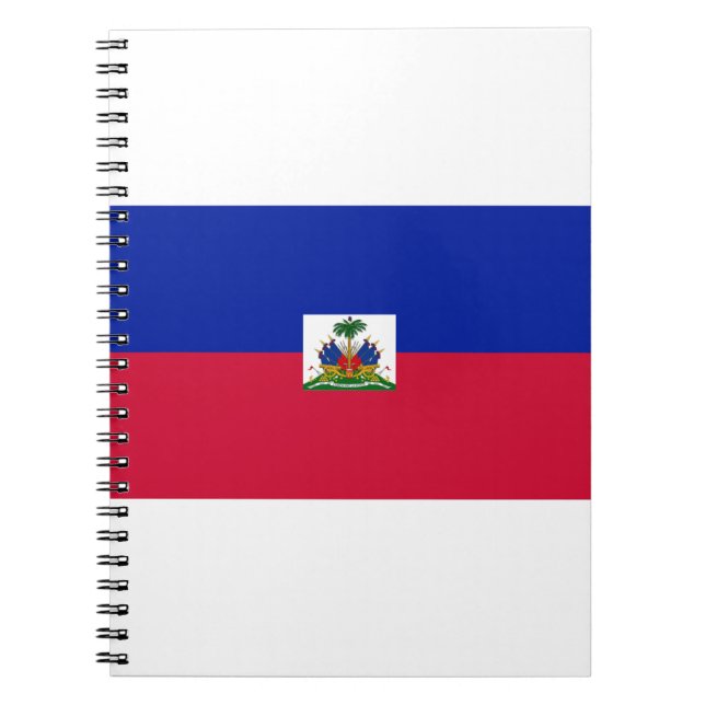 Haiti Flag Notebook (Front)