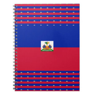 Haiti flag notebook