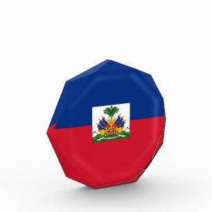 Haiti flag photo block