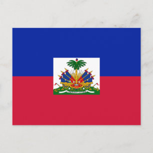 Haiti Flag Postcard