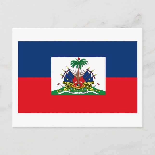 Haiti Flag Postcard (Front)
