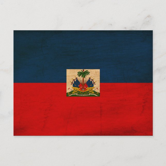 Haiti Flag Postcard (Front)