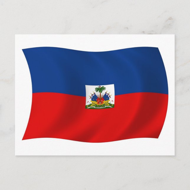 Haiti Flag Postcard (Front)