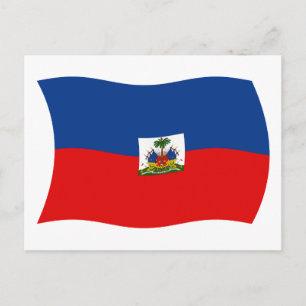 Haiti Flag Postcard