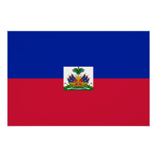 Haiti Flag Poster