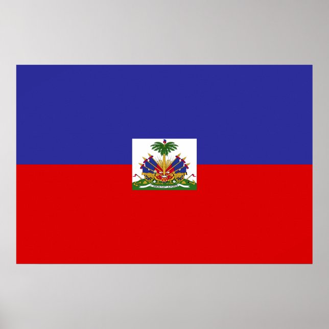 Haiti Flag Poster (Front)