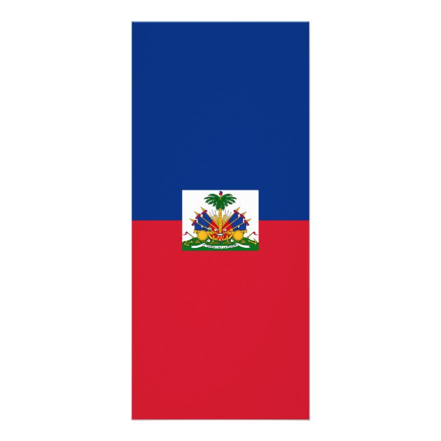 Haiti flag rack card (Front)