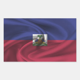 Haiti Flag Rectangular Sticker