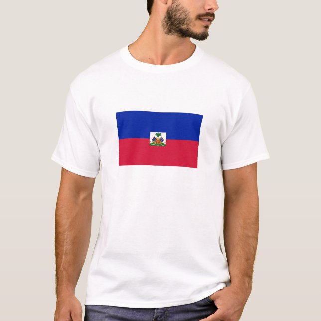 Haiti Flag T-Shirt (Front)